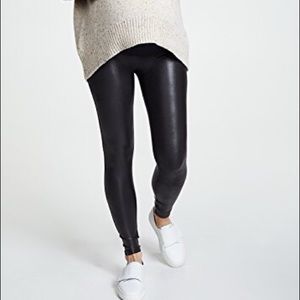 Spanx Maternity faux Leather Leggings